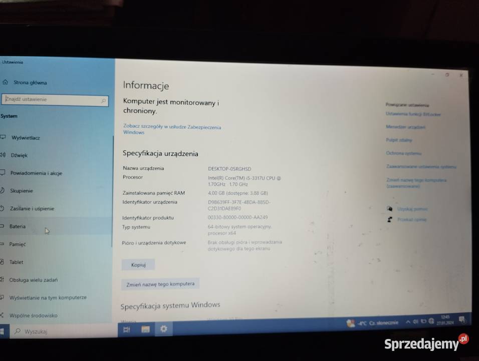 Laptop Ultrabook Lenovo U510i Mocno Krosno