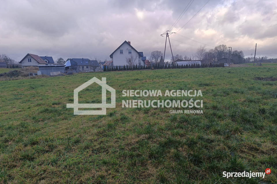 Działka 1086m2 Przetoczyno 1m Nieruchomości pomorskie sprzedam