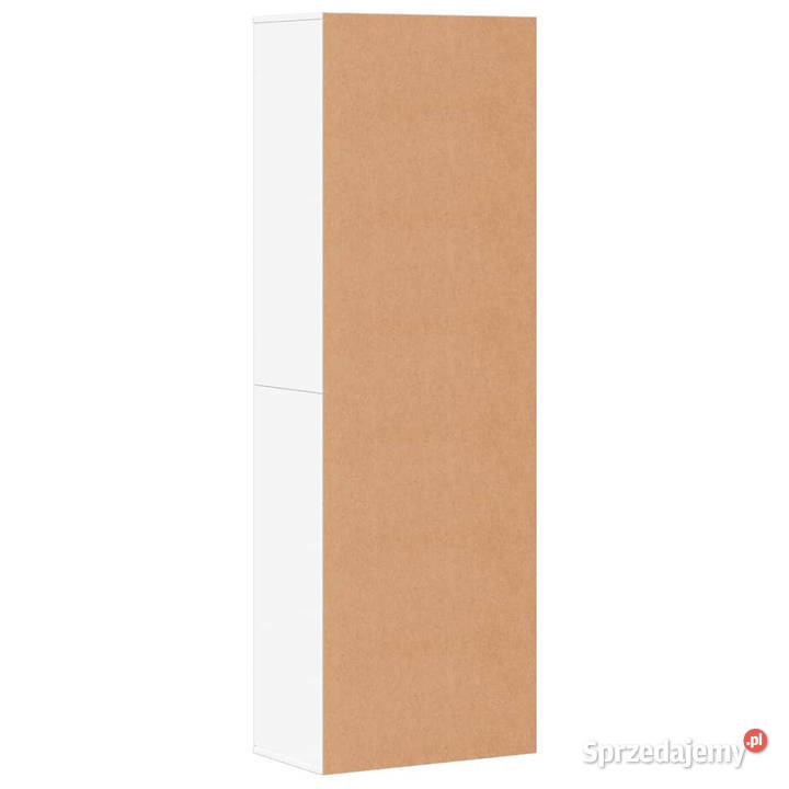 Wysoka szafka biała 60x35x180 materiał Warszawa