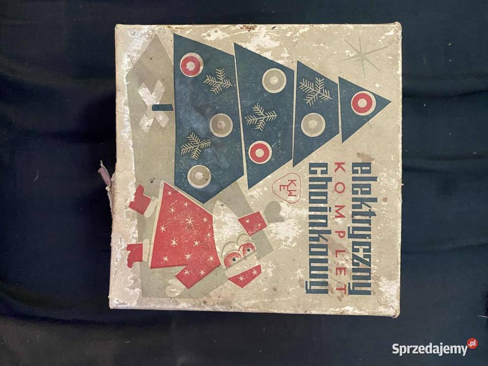 lampki choinkowe PRL i DDR