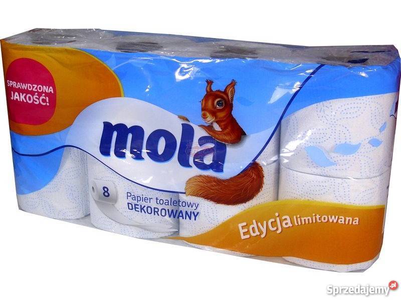 Papier Toaletowy MOLA biały Lublin