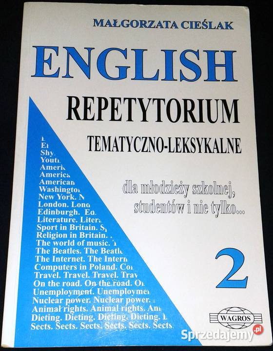English Repetytorium tematycznoleksykalne 2