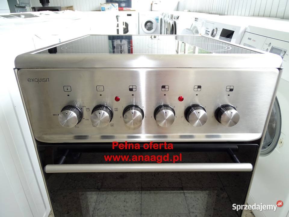 Kuchenka elektryczna szer 50 inox Duży Wybór zachodniopomorskie Goleniów