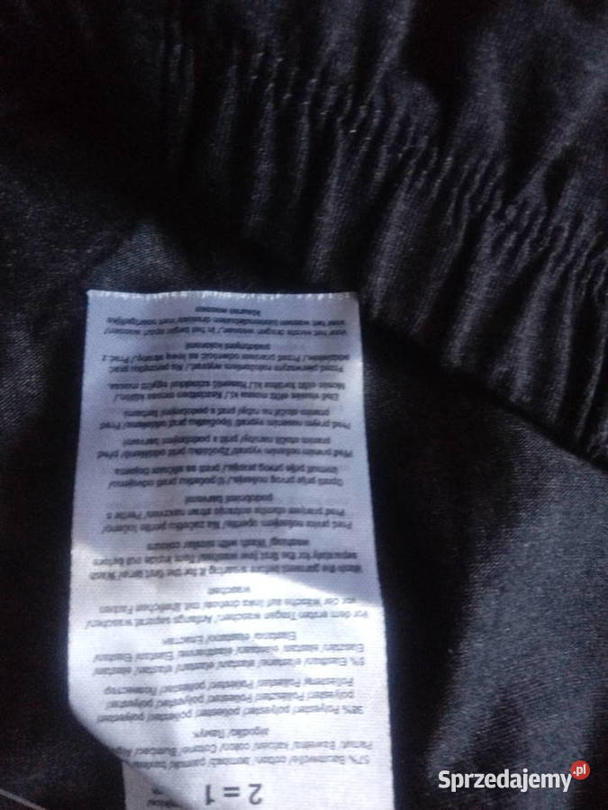 Nowe legginsy ciemny szary bawełna Chrzanów