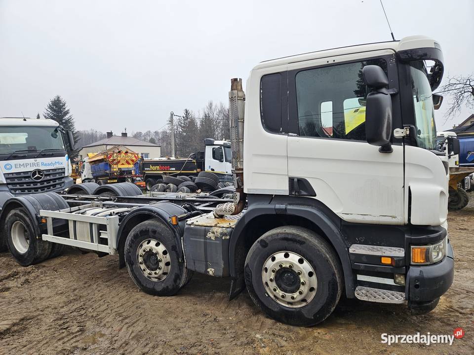 Scania P370 Rama do zabudowy SCANIA 8x2 2015 32000kg podkarpackie