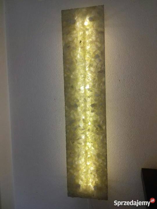 Lampa solna kinkiet dekoracja aranżacja panel Dekoracje i ozdoby