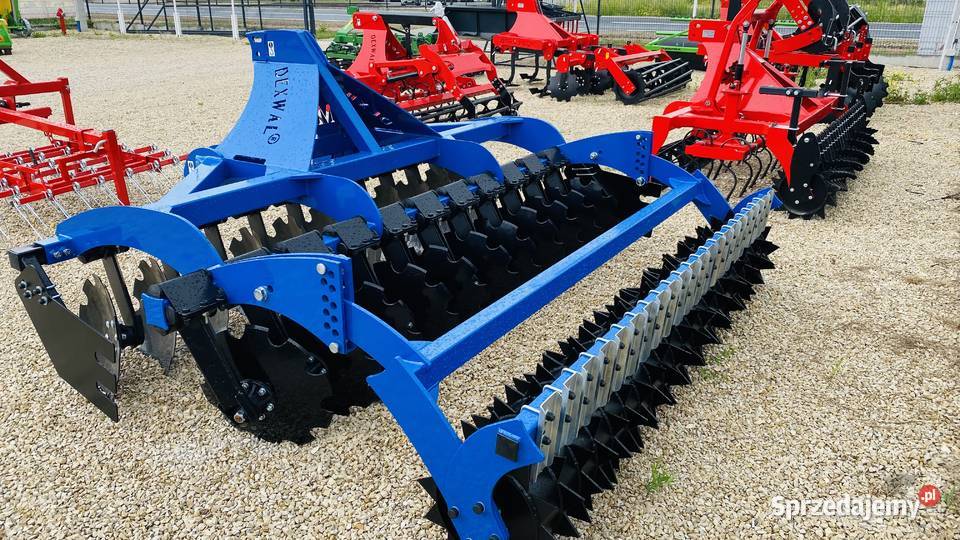 Brona Talerzowa Ciężka 30 m wał Packer DOSTAWA Brzeziny