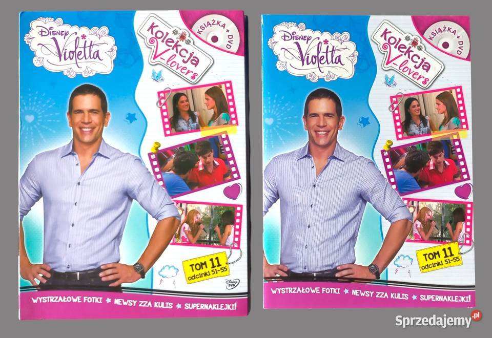 Violetta Tom 11 Kolekcja Vlovers DVD książka z Pozostałe Chrzanów