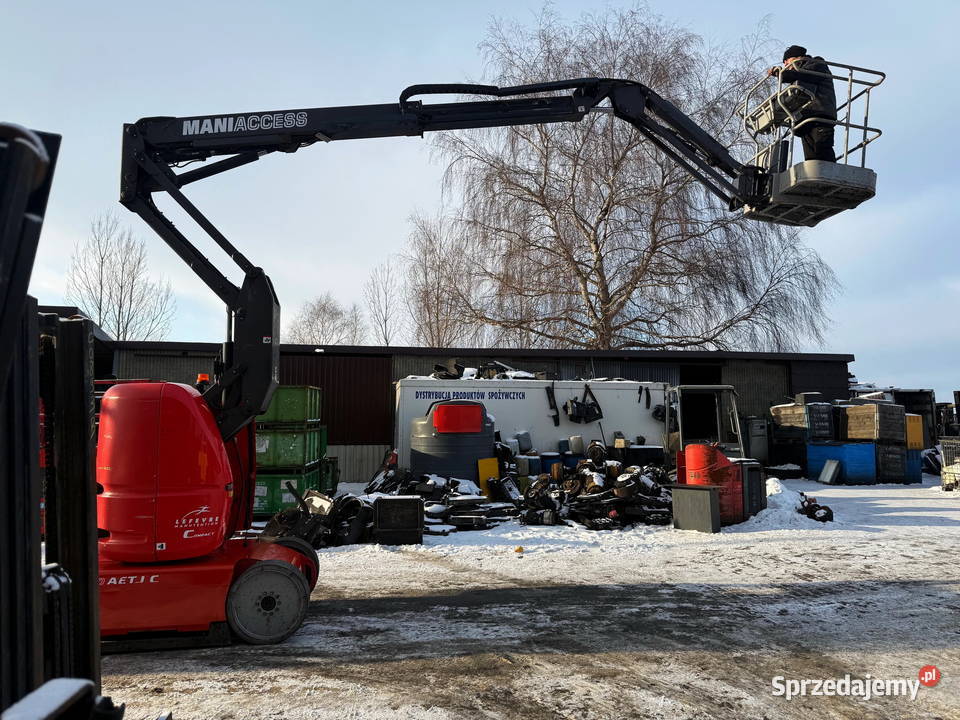 zwyżka podnośnik elektryczny MANITOU 120 AETJC 2 łódzkie Działoszyn
