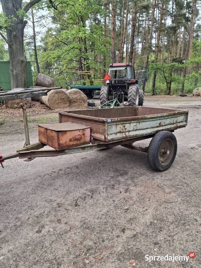 Przyczepka jednoosiowa do traktorka 200x125 lubuskie Krosno Odrzańskie