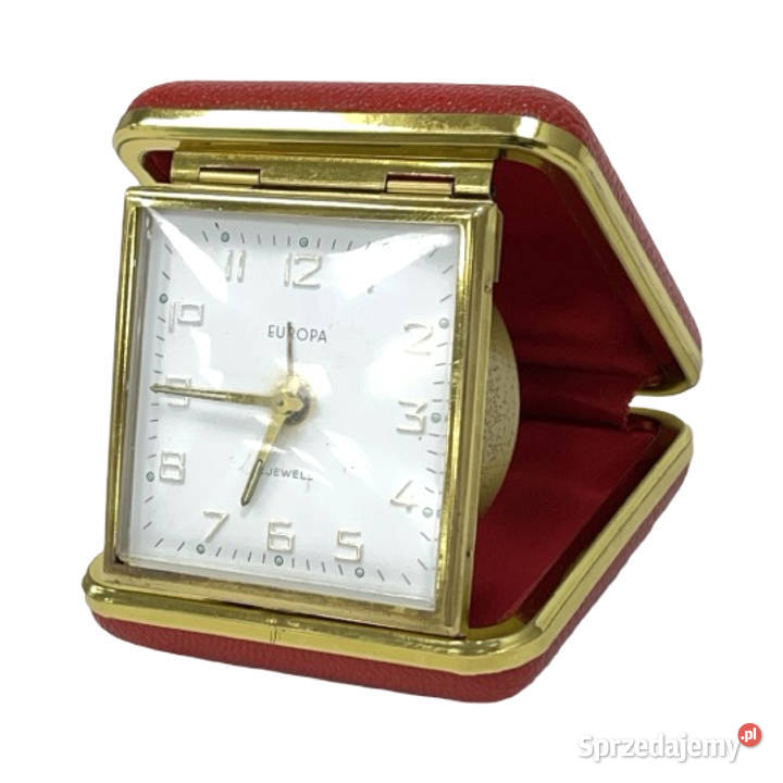 Vintage budzik podróżny EUROPA lata 6070 sprzedam