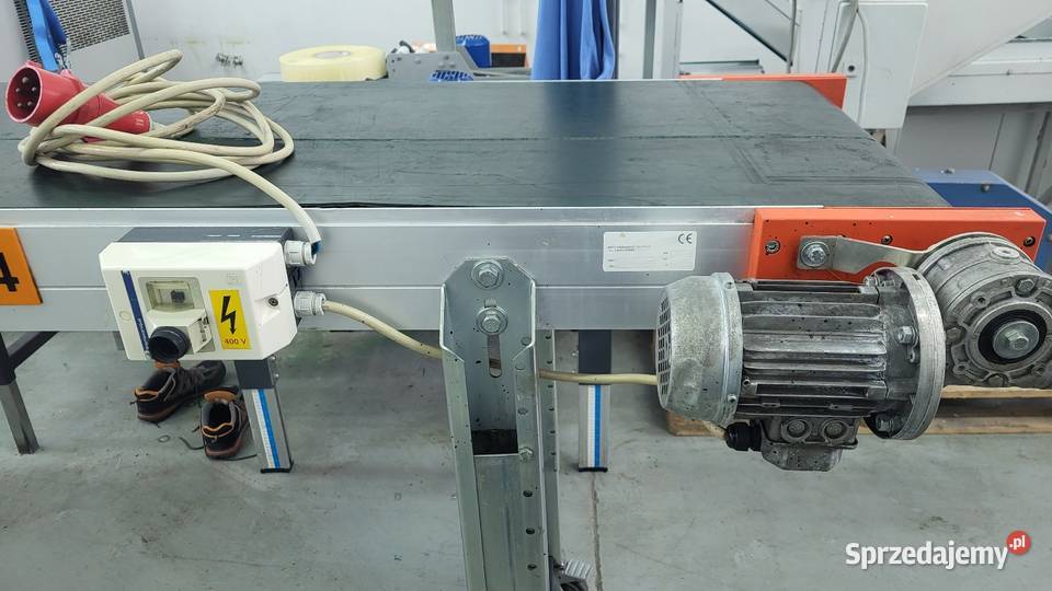 Taśmociąg prosty przenośnik taśmowy 400 x 50 Białogard