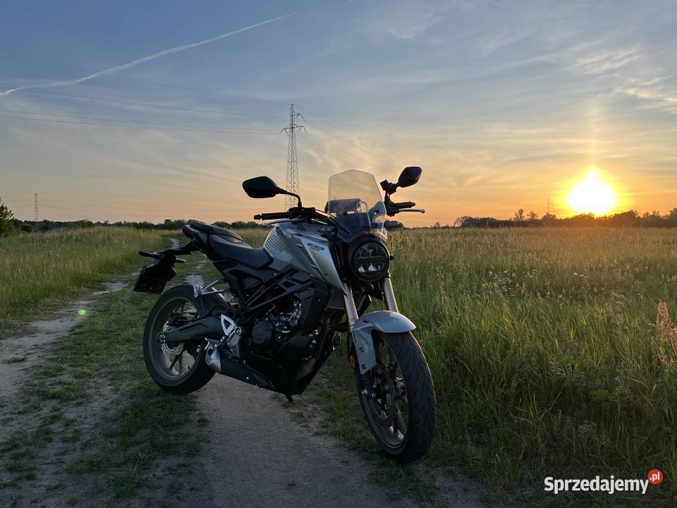 Honda Cb125r 2021 NawigacjaKamera przód tył naked mazowieckie Wyszków