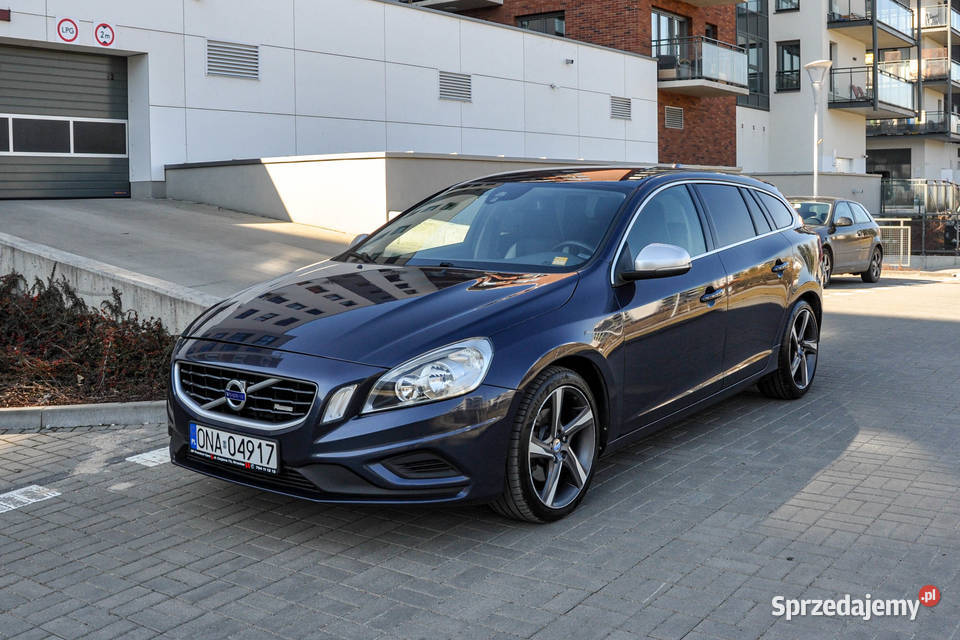Volvo V60 20d 163 Bezwypadkowy RDesign nieuszkodzony Wrocław