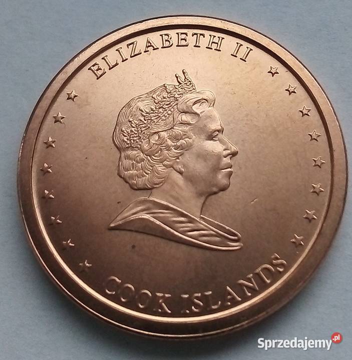 WYSPY COOKA 5 CENT2010 r ELŻBIETA KWIAT ŁADNA Legionowo