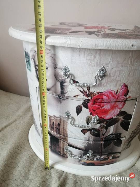 Komoda Paris Marilyn Monroe Wieża Eiffla Róża Komody Legnica sprzedam