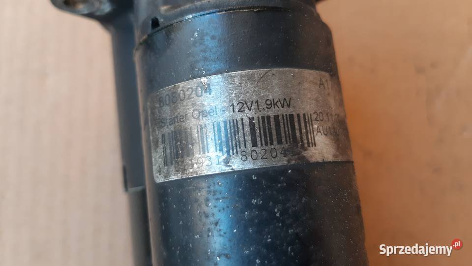 rozrusznik oryginał opel astra h vectra c zafira Części samochodowe dolnośląskie