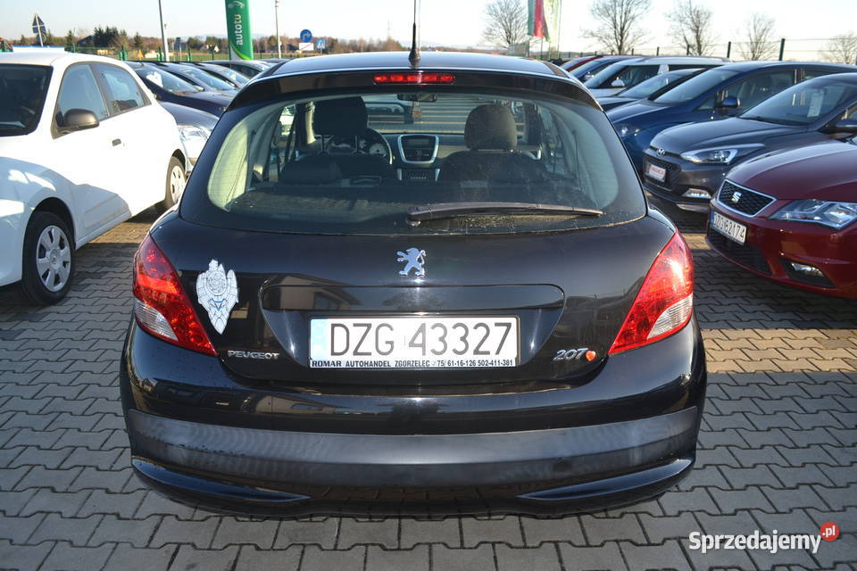 Peugeot 207 Zarejestrowany 9 Hatchback Zgorzelec sprzedam