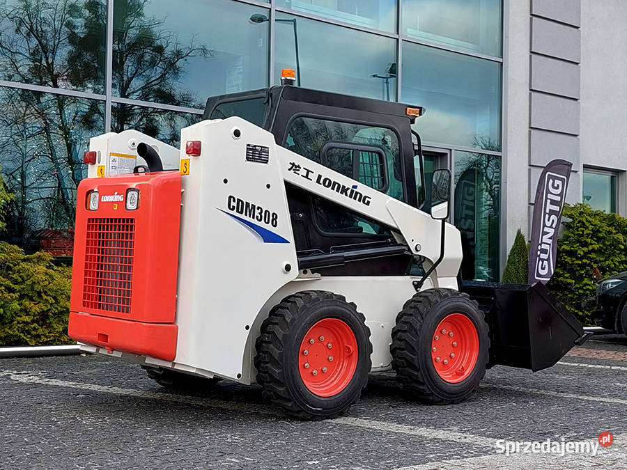 Lonking CDM308 ładowarka burtowa skid steer Rok produkcji 2022 sprzedam