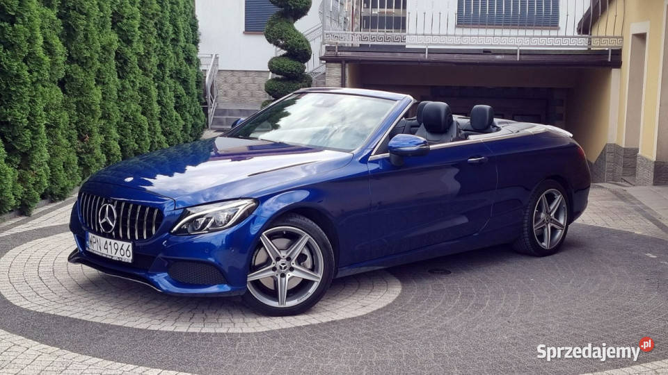 Mercedes C 200 Cabrio Full Led Kamera 360 VAT marża Płońsk