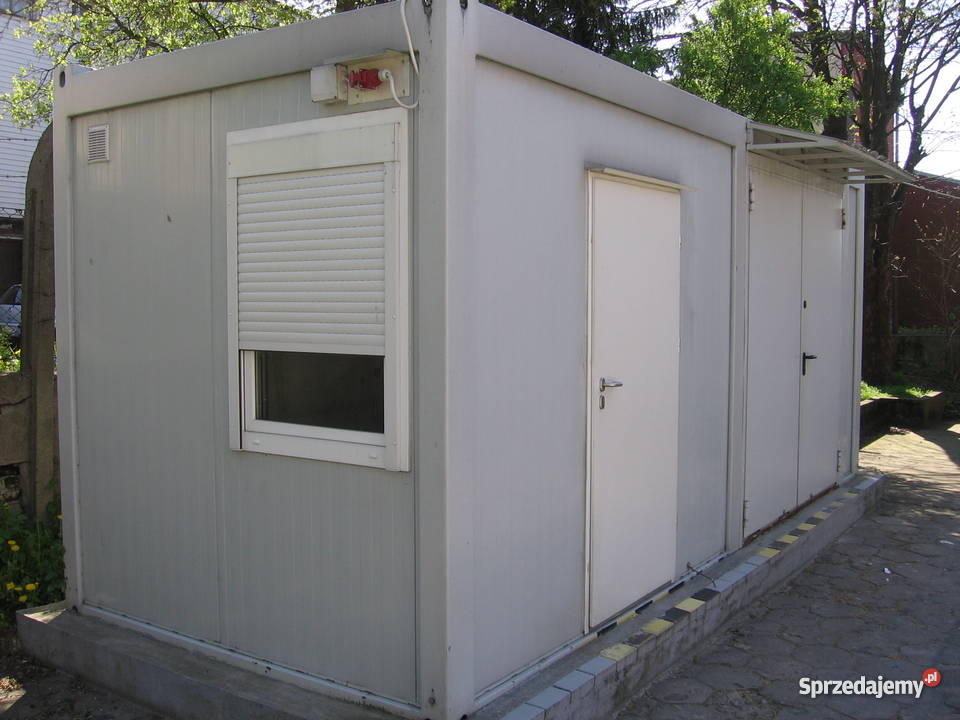 KONTENER MAGAZYNOWO BIUROWY