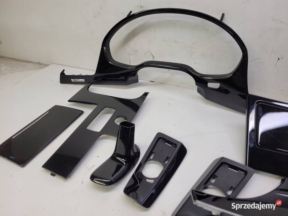 DEKOR DEKORY AUDI A8 D4 PIANO BLACK ORYGINAŁ Przystajń