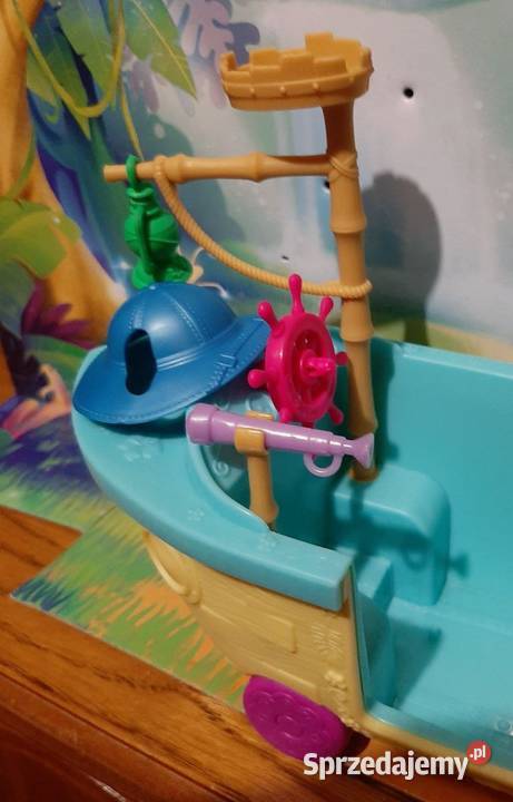 Lalka Enchantimals Merit Monkey z tropikalną śląskie Zabrzeg