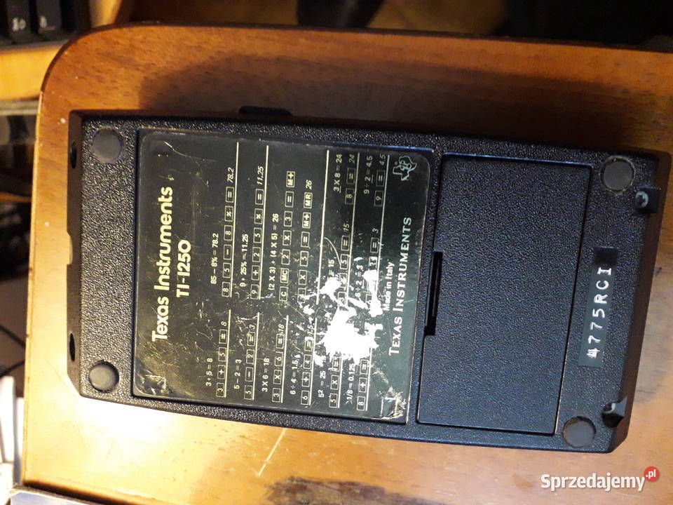 Zabytkowy kalkulator Texas Instruments vintage Warszawa