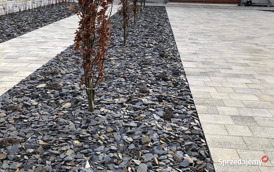 Kora Antracytowa czarna kora kamienna łupek grys Opole