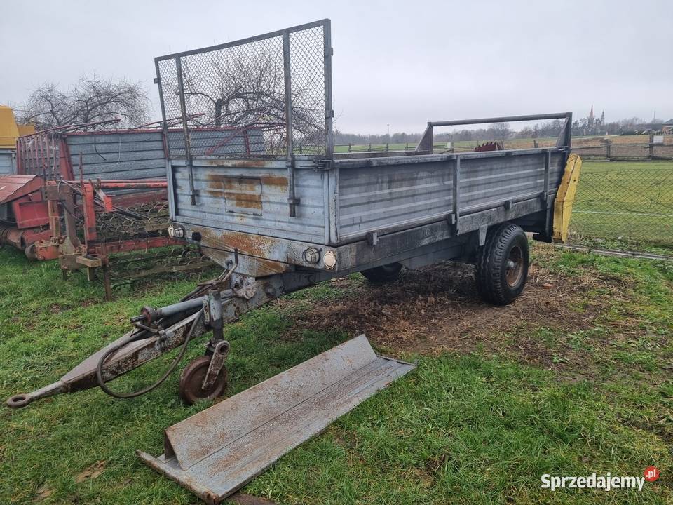 Rozrzutnik obornika 1osiowy Grodków