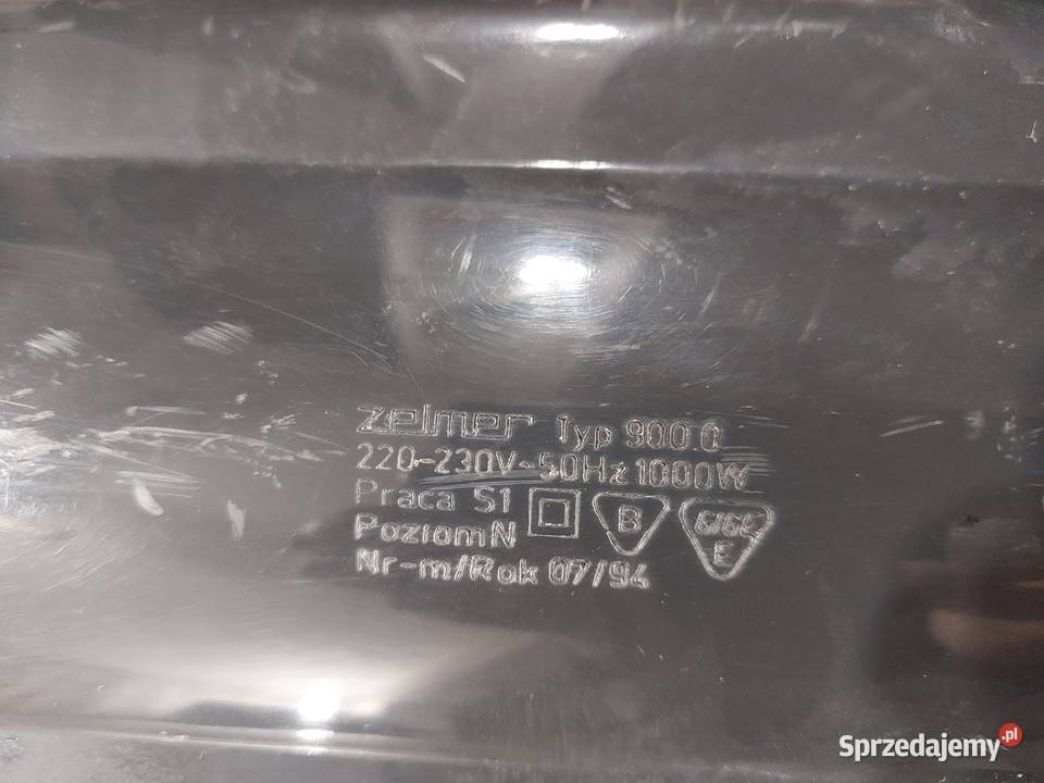 Odkurzacz ZELMER Formuła 1 typ 9000 Nowe Miasto Lubawskie sprzedam