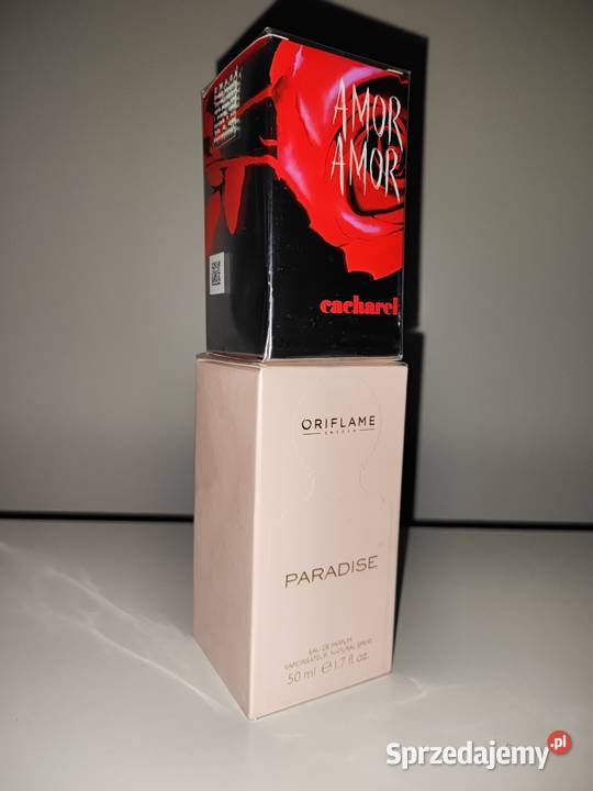 Zestaw Paradise Oriflame i Cacharel Amor Zdrowie i Uroda Ruda Śląska
