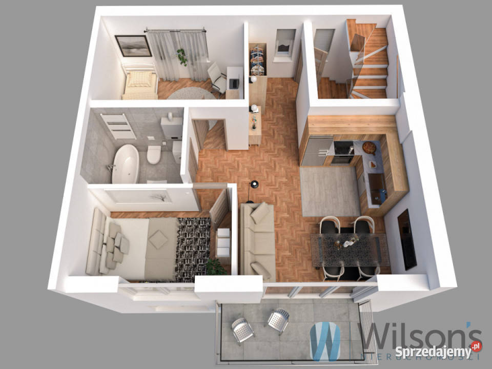 Mieszkanie Marki 1144m2 6pok