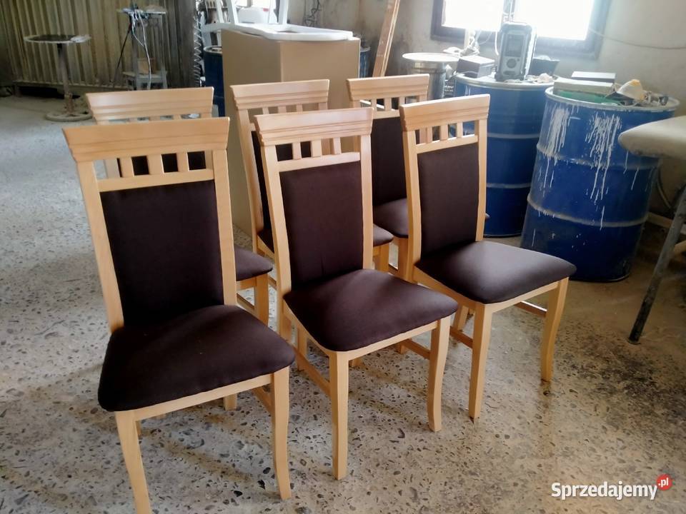 Nowoczesne krzesła bukowe Krzesła