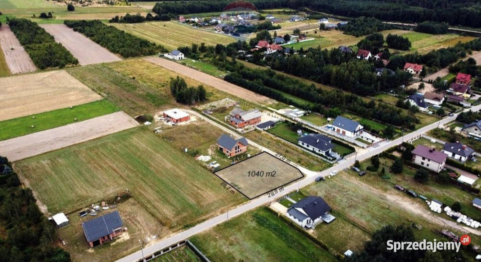 Działka budowlana w pobliżu lasu i stawów 30m Grodzisko