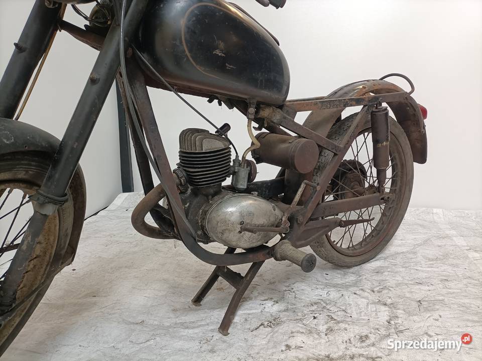 WFM 125 czarna oryginalny stan 1956r Padniewko