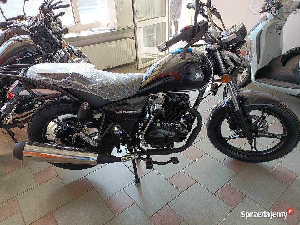 Sprzedam motocykl Romet SOFT 125 1253 nowy z nieuszkodzony Kętrzyn
