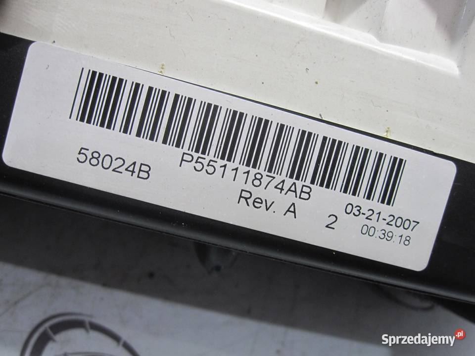 JEEP COMPASS I 07r panel klimatyzacji