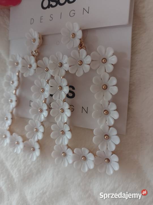 ASOS Ekskluzywne duże kolczyki wieczorowe z Dla kobiet Kraków