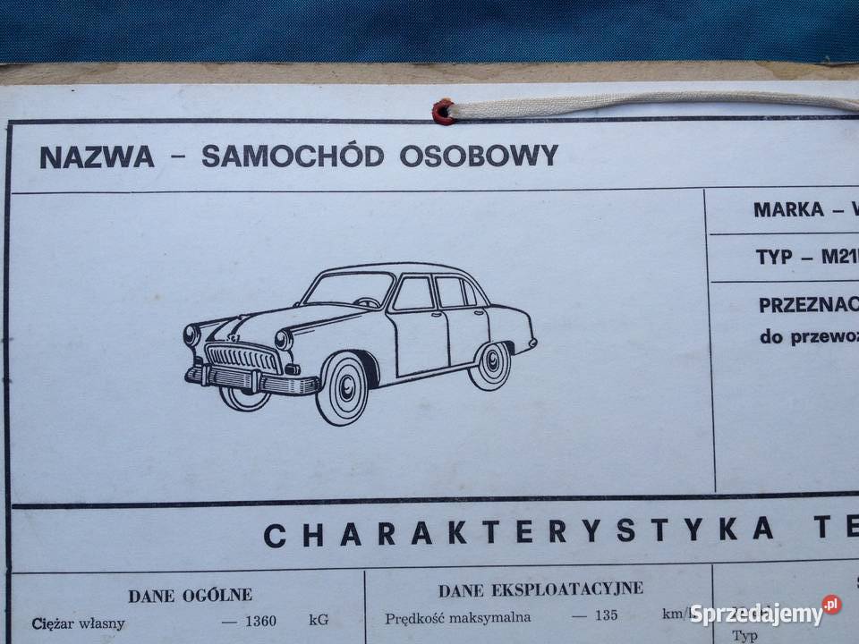 WOŁGA tablica charakterystyka techniczna Pozostałe mazowieckie Warszawa sprzedam