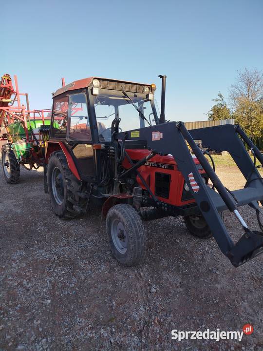 Zetor 7211 z turem Napęd 2x4 lubelskie Antonówka