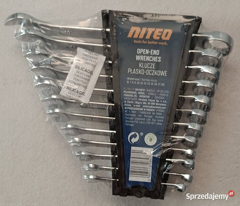 NITEO klucze płaskooczkowe 619 mm sprzedam