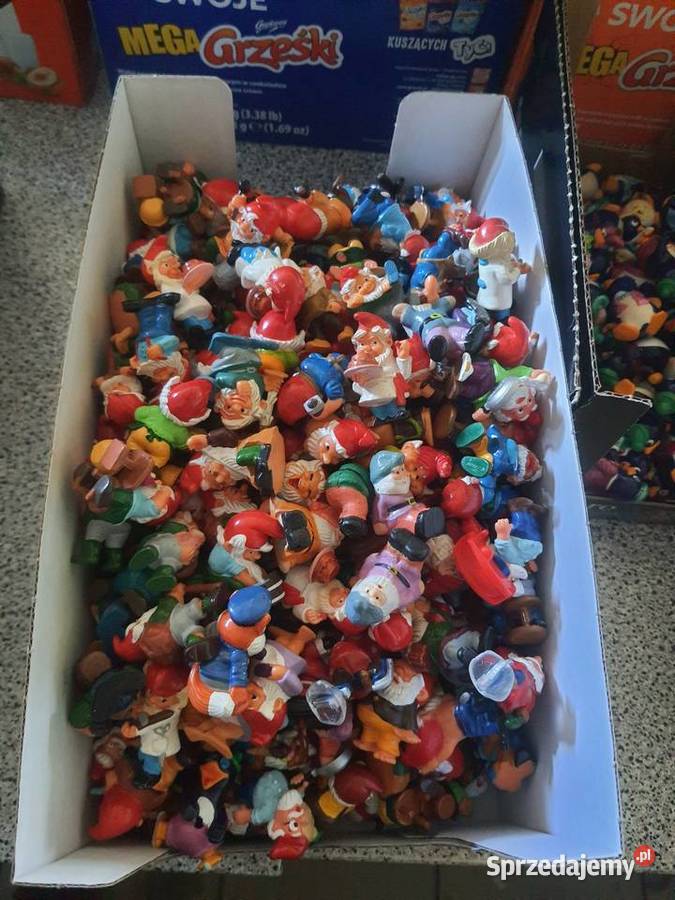 Stare Figurki z jajek niespodzianek Kinder Grodków