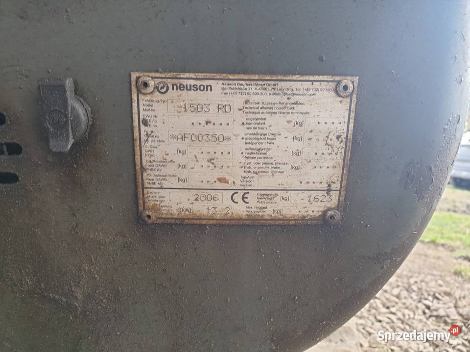 Minikoparka Neuson 15 z przyczepka Dąbrowa Górnicza