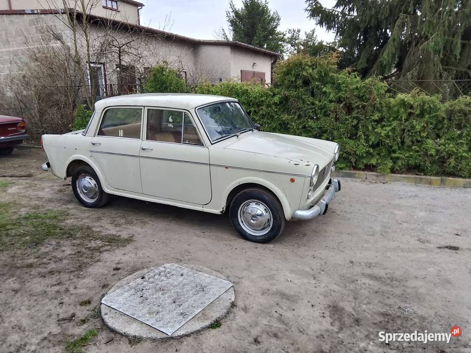 Fiat 1100D kompletny rejestracja na zabytek 50KM Nadarzyn