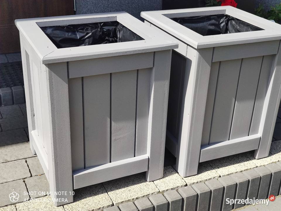 Donica drewniana ogrodowa sprzedam