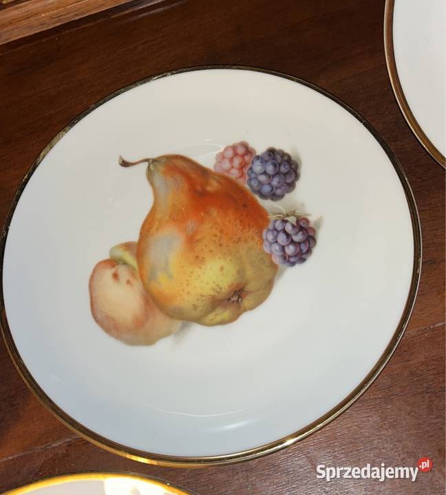 Talerzyk z owocami Rosenthal Syg Thomas Bavaria Porcelana i szkło