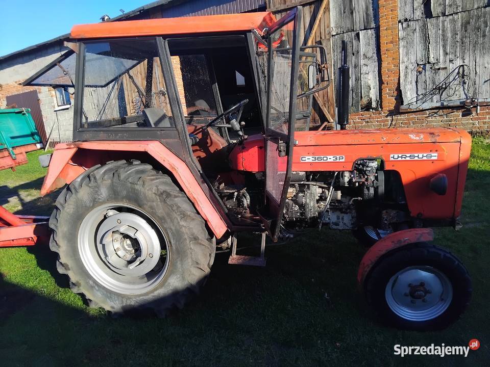 Ciągnik Ursus c360silnik 3p kabina przyczepa sprzedam