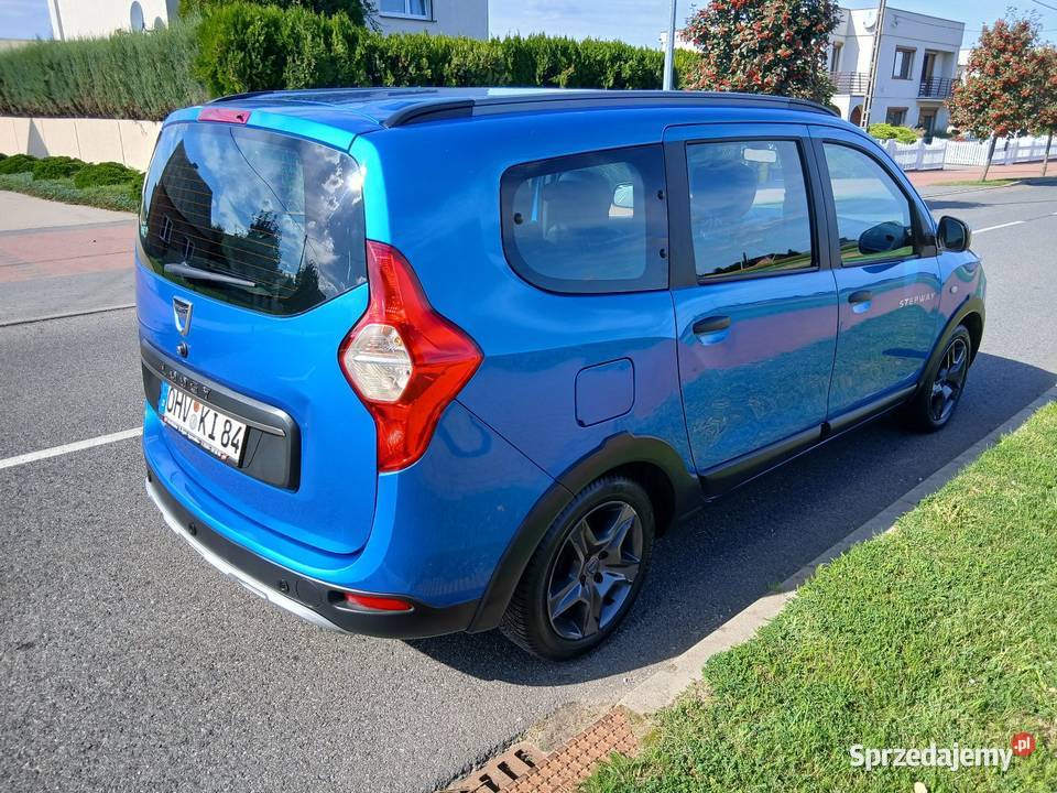 Dacia Lodgy stepway 7 osobowa 130tyśkm z Niemiec wielkopolskie Kotlin