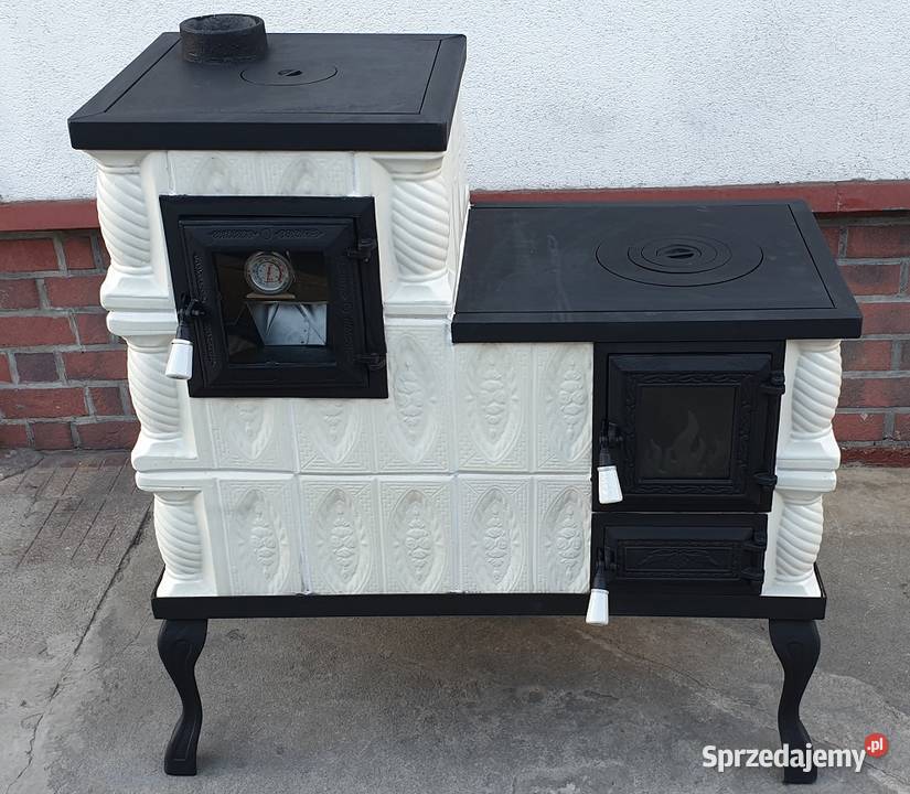 Klaudia kaflowa kuchnia przenośna w stylu retro kafle Wałbrzych